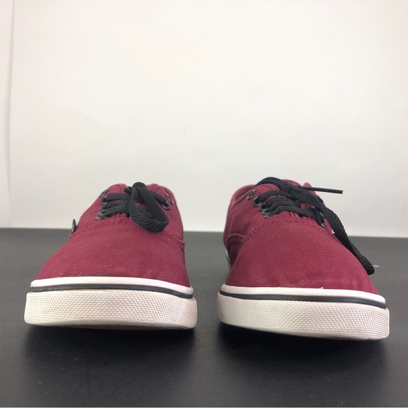 Vans Off The Wall Burgundy Men’s 6.5/Women’s 8 Low Top Skate Boarding Shoes - Picture 8 of 16
